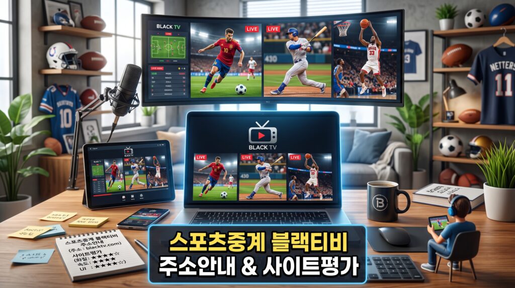 스포츠중계 블랙티비 주소안내 및 사이트평가 이미지