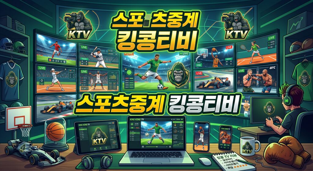 킹콩티비 주소안내 및 중계분석 이미지